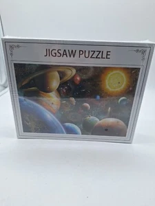 Jigsaw Puzzles 1000 Pieces for Adults Families (Space Traveler Solar System) - Picture 1 of 6