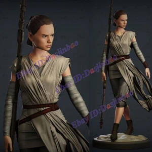 Rey 1/3 Stand Figure 3D Print Model Kit Unassembled H66cm - Picture 1 of 8