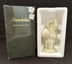 Dept 56 Snowbabies Reach for the Moon 56.06852 Figurine Original Box Holiday - Picture 1 of 8