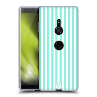 HEAD CASE DESIGNS VERTICAL STRIPES SOFT GEL CASE FOR SONY PHONES 1 - Image 1 of 4