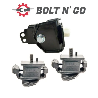 3PCS Motor & Trans Mount Fits Toyota Sequoia Tundra 2005-2007 4.7L RWD - Image 1 of 4