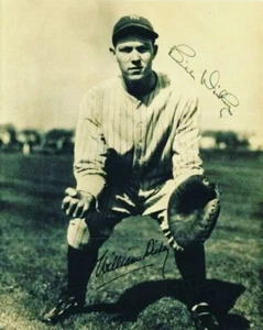 Bill Dickey Signed Autographed Vintage 7x9 Paper Photo New York Yankees JSA Lot - Picture 1 of 1