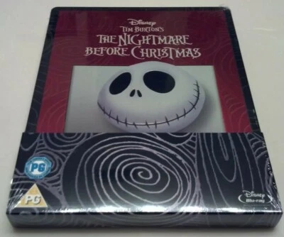 Disney's The Nightmare Before Christmas Debossed STEELBOOK (Blu-ray UK) SOLD OUT - Image 1 of 4