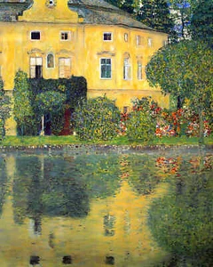 Schloss Kammer on the Attersee Iv 1910 Painting by Gustav Klimt 8x10" Art Print - Picture 1 of 1