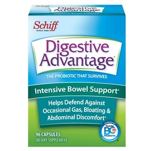 Digestive Advantage Intensive Bowel Support Probiotic Digestive Enzyme 96 Count+ - Picture 1 of 6