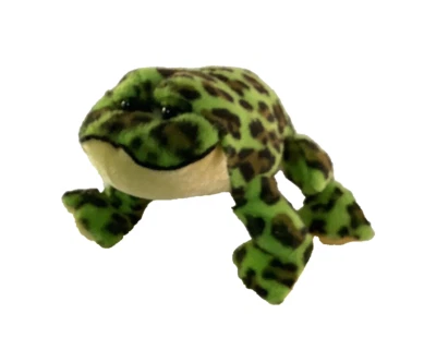GANZ Webkinz Plush Spotted Frog with no code Excellent Used Condition - Image 1 of 4