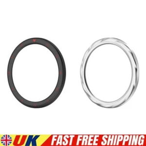 Metal Bezel Ring Tempered Glass Film for Xiaomi Watch S4/S3(Black And Red) - Zdjęcie 1 z 7