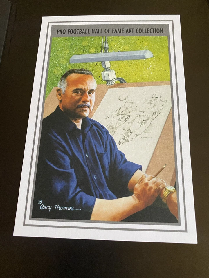 GARY THOMAS GOAL LINE ARTIST GOAL LINE ART SERIES 2012  UNSIGNED CARD  GLA - Image 1 of 1