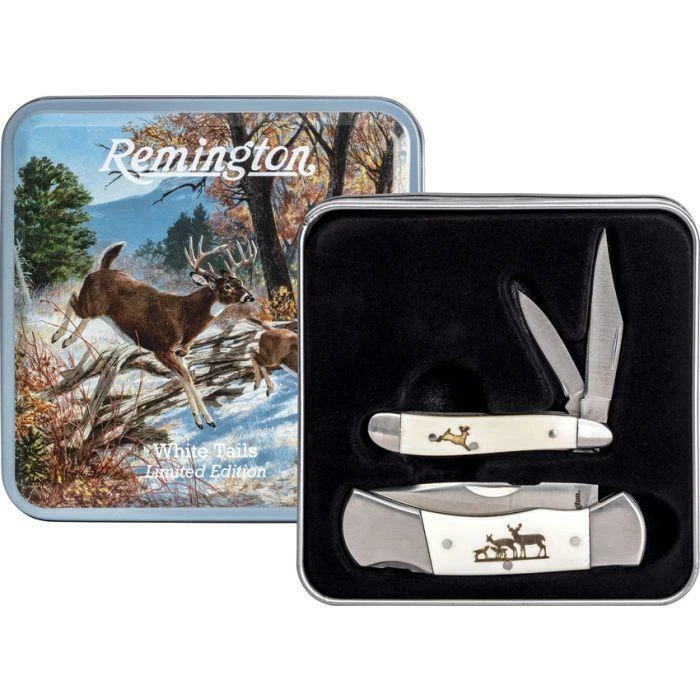 Remington 15693 Whitetails Tin Collector Gift Set