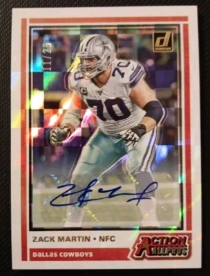 2020 Panini Donruss - Zack Martin Action All Pros Autograph SSP #'d 11/25 🔥 - Image 1 of 2