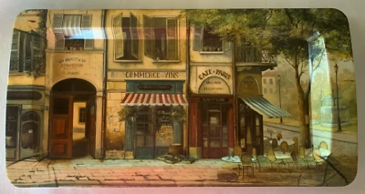 Pimpernel Melamine Tray 15.25 x 8" Made in Italy Great Artistic Detail - Image 1 of 4