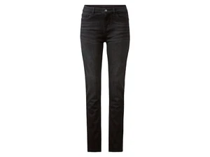 esmara® Damen Jeans, Slim Fit, mit normaler Leibhöhe, schwarz, 40 - B-Ware - Bild 1 von 2