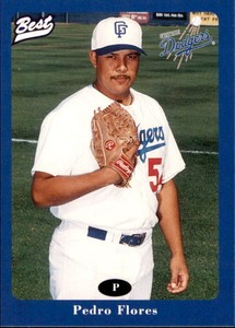 1996 Great Falls Dodgers Best #12 Pedro Flores Baldwin Park California CA Card