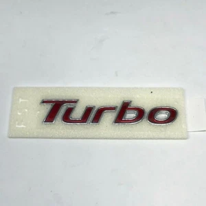 Genuine 86317 2V500 Rear Turbo Lettering Emblem For 2011 2014 Hyundai Veloster - Picture 1 of 5