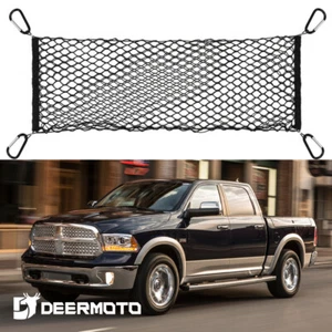 For Ram 1500 2500 3500 Truck Bed Cargo Net Envelope Style Storage Organizer - Picture 1 of 9