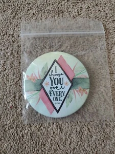 Dreamybox Book Boyfriends Levi Quote Rainbow Rowell Button New - Picture 1 of 2