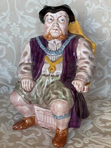 Vintage Collectible Ceramic Toby Jug Melba Ware Henry The Eighth - Picture 1 of 13
