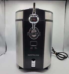 Nostalgia Homecraft On Tap Beer Growler Cooling System, 5L, Stainless Steel 