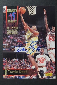 Travis Best Georgia Tech Signed Autographed 1995 Signature Rookies DRAFT DAY - Picture 1 of 3
