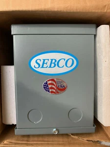 SEBCO 1105-24-2 300 Watt 277 V x 24 V Transformer Klasse 2 Verteilersystem Neu - Bild 1 von 3