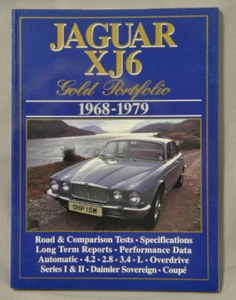 Jaguar XJ6 Gold Portfolio 1968-1979 softcover 171 pages - Picture 1 of 2
