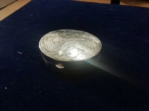 portapillole argento 925 inciso - Foto 1 di 3