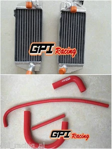 FOR Cagiva WMX 125 WMX 250 1985-1988 1986 1987 85 86 87 aluminum Radiator +hose - Picture 1 of 6