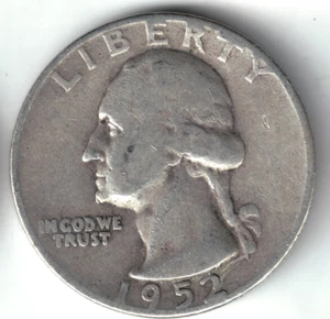 USA - 1952D - Washington ¼ $ - Silver Eagle - #19910 - Picture 1 of 2