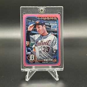 Serie Actualización Topps 2024 Colt Keith #US192 Día de la Madre Rosa Caliente #/50 con Estuche - Imagen 1 de 3
