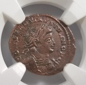 Constantine II Roman Empire BI Nummus AE3/4 NGC XF Ancient Epfig Hoard Pedigree - Picture 1 of 12