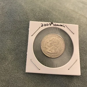 2008 P Hawaii State Quarter With Doubling, Die Chip, Errors. - Picture 1 of 5