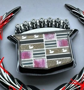 Camión Cadillac Brougham D’elegance años 90 solo emblema 20182846 PMC2 - lote personalizado - Imagen 1 de 2