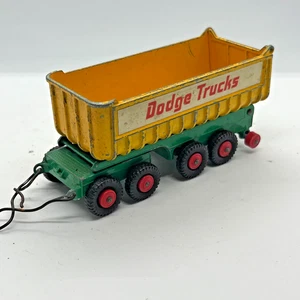 Matchbox K16 Dodge Trucks Fruehauf Trailer - Vintage - Playworn - Box1 - Picture 1 of 7