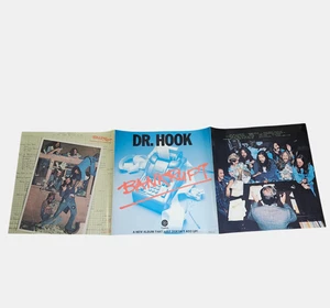 Dr. Hook Bankrupt 1975 Promo Poster 12x36 Double Sided Capitol Rock Pop Advert - Picture 1 of 4