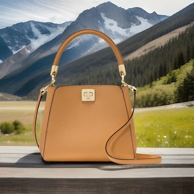 Nuevo con etiquetas Cartera Otoño Kate Spade Marrón Phoebe Pequeño Mango Superior KF553 Tiramisú Foto 1 de 4