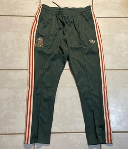 ADIDAS Originals Mexiko Nationalmannschaft GRÜN Beckenbauer Hose Herren 2XL - Bild 1 von 9