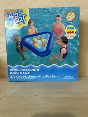 Juego de billar H2O Go Pong Champion - Una plataforma 9 bolas Foto 1 de 2