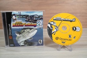 Sega Bass Fishing 2 DREAMCAST Complete CIB - SUPER SUPER MINTY!