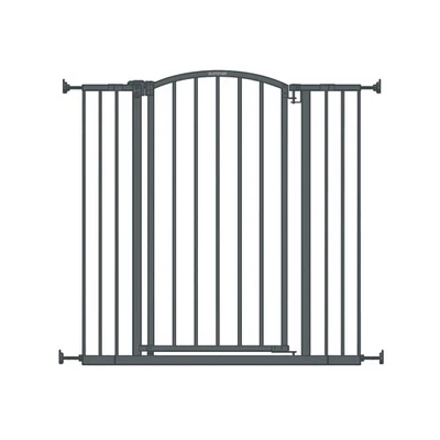 Puerta de seguridad para mascotas y bebés decoración extra alta de verano infantil, 28” - 38,2... Fas Foto 1 de 4