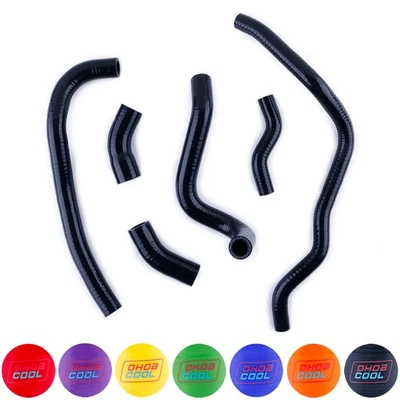 Fit Yamaha V-Max 1200 VMAX 1200 VMX12 Radiator Coolant Hoses Silicone Pipe Kit - Изображение 1 из 4