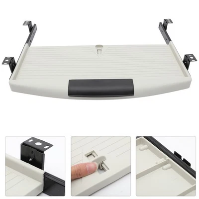 Keyboard Storage Box Drawer Type Under Desk For Space Saving - Image 1 of 4