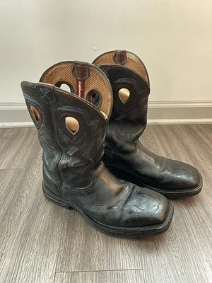 Twisted X Men Lite Cowboy Work Boots Leather Size 9EE MLCW003 Slip & Oil Resist - Image 1 of 4