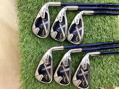 Callaway X-22 Iron Set 5-9,Pw 6pc Flex Regular X Series 60i 2008 Graphite - Image 1 of 4
