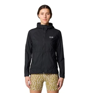 Mountain Hardwear Kor AirshellHooded Women's Jacket, Black, Medium - Picture 1 of 6
