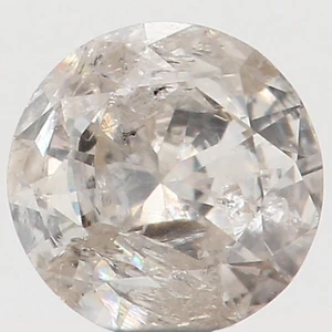 0.18 Ct Natural Loose Round Diamond White L Color 3.70 MM Brilliant Cut N7959 - Picture 1 of 10