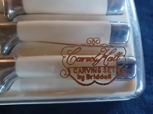 Juego de tallas de cubiertos finos de 3 piezas Carvel Hall de Briddell vintage mediados de siglo - Imagen 1 de 5