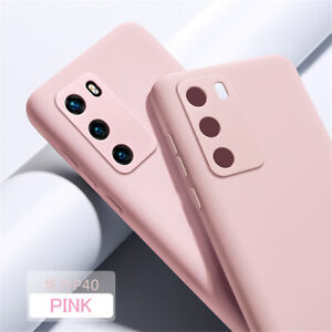 Phone Case For Huawei P40 P30 Lite P20 Pro Smart Liquid Silicone Soft Cover