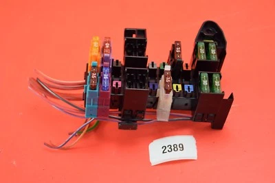 Y18 03-09 MERCEDES-BENZ W209 CLK500 CLK320 TABLERO CAJA DE FUSIBLES IZQUIERDA UNIDAD RELÉ OEM Foto 1 de 4