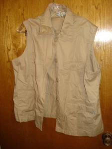Womens Magellan's XL Travel Gear Tan Fishing Outdoor Vest - Bild 1 von 3