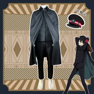 Anime Bungo Stray Dogs Cosplay Edogawa Rampo Costume Cloak Uniform Full Set Gift - Picture 1 of 7